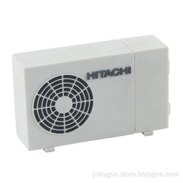 Customized Air-condition-shaped USB Drive with 1 to 32GB Storage, Data Pre-loading, RoHS-approved